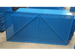 中建蓝色爬架网厂家/冲孔米字施工爬架网/工地外墙防护爬架网图3