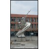 河南供销不锈钢校园雕塑-河北飞向未来不锈钢校园雕塑厂家值得信