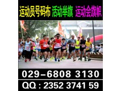 西安碑林雁塔高新曲江莲湖旗帜定制,5米注水旗,手摇旗,公司旗图2