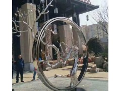 不锈钢雕塑小品定制厂家图2