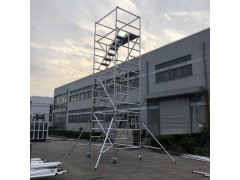 上海铝合金脚手架建筑工程工地施工机器检修铝合金脚手架图2