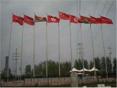 滁州国旗杆报价-滁州不锈钢锥形旗杆-滁州企业单位旗杆图2