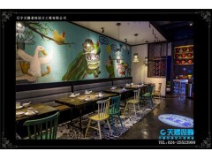 沈阳烧烤店装修设计公司，沈阳连锁烧烤店装修报价图2