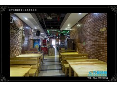 沈阳烧烤店装修设计公司，沈阳连锁烧烤店装修报价图3