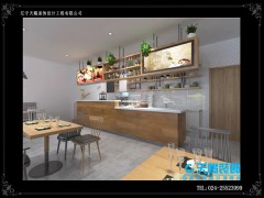 沈阳快餐店装修公司排名_连锁快餐店装修设计哪家好图2