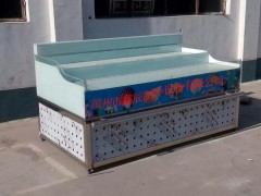 超市虾贝类展台，不锈钢海鲜展台，水产品展台图3