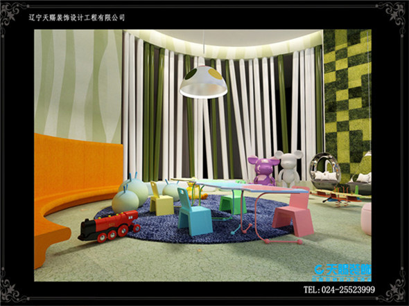幼儿园装修设计效果图 (2)