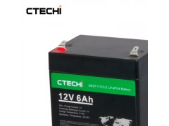 CTECHI厂家定制12V6AH替代铅酸锂电池组图2