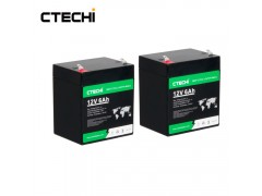 CTECHI厂家定制12V6AH替代铅酸锂电池组图3