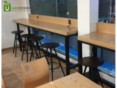 深圳龙岗区专业的快餐桌椅生产厂家价格贵不贵？图3