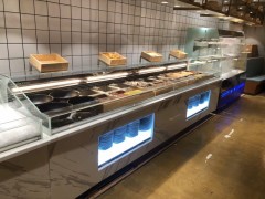 艺美达赫巴达海鲜冰台展示柜自助火锅店菜品水果捞展示柜图2