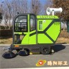 腾阳电动驾驶式扫地车智能化作业