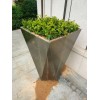 不锈钢创意盆栽不锈钢花箱方形不锈钢落地装饰花盆花箱厂家定制