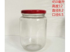 黄桃罐头瓶水果罐头瓶番茄酱西红柿酱玻璃瓶图2