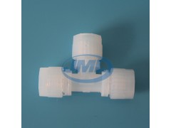 PILLAR入珠接头三通PFA入珠三通P-UT-W8B图2