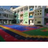 幼儿园悬浮式地板报价幼儿园室外拼装地板