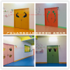 加盟江承幼儿园彩色门培训班教室门烤漆门生态门
