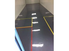 电子车间PVC同质透心地板价格卷材地板图3