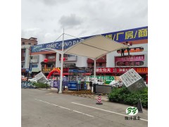 深圳宝安岗亭膜结构户外景观岗亭收费站遮阳雨棚定制厂家图3