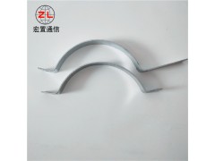 光缆抱箍ADSS光缆耐张杆单边抱箍双合抱箍型号图2