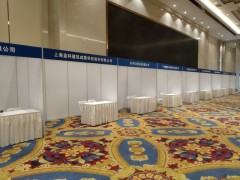 上海酒店展会活动标摊展位出租搭建|3X3X2.5米标配白色图2
