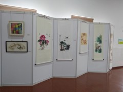 昆山儿童画展布展服务公司|挂画展示板租售图2
