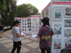 昆山儿童画展布展服务公司|挂画展示板租售图3