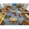 pvc纯色卡通地胶塑胶地板幼儿园培训中心展览用地板