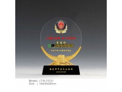 从警荣誉牌光荣退休纪念杯警局赠送离退休干警纪念品供应图2