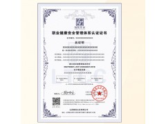 山西iso认证ISO45001职业健康安全管理体系费用和条件图2