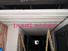 湖南铝单板厂/湖南铝单板定制/长沙冲孔铝单板/勾搭龙骨厂图2