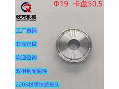 2205/2507材质快装接头不锈钢快卡接头法兰快卡图2