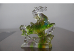 琉璃马摆件琉璃工厂琉璃饰品12生肖马图2