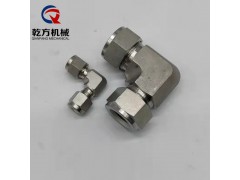 不锈钢304/316L/2205材质双卡套弯头，L型弯通终端图2