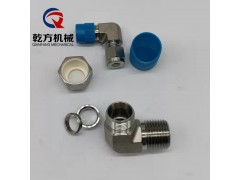 304/316L/2205材质卡套弯头，90°卡套弯头图3