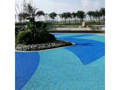 自贡市彩色透水混凝土彩色透水地坪图3
