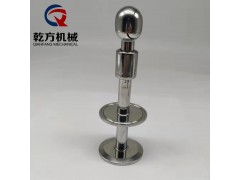 快装旋转清洗球，2205/2507双卡盘旋转清洗球图2