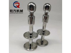 快装旋转清洗球，2205/2507双卡盘旋转清洗球图3