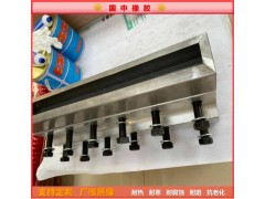 钢丝提升带接头夹板 斗提机皮带铝合金夹具图3