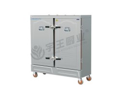 宇王蒸饭车单双门二十四盘蒸饭箱图3