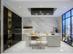 [岩板岛台餐桌定制]盛阳岩板卫浴加工成品整套岩板灶台加工4图3