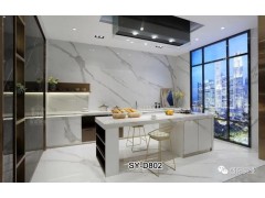 [岩板岛台餐桌定制]盛阳岩板卫浴加工成品整套岩板灶台加工4图2