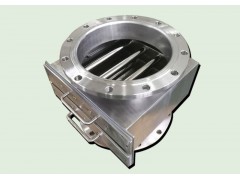 不锈钢管道粉体除铁器强磁过滤器抽拉式箱体格栅吸铁器图2