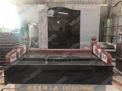 石材加工墓碑精于雕刻传统火葬碑中式火葬碑款式多样可定做图4