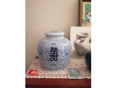 青花瓷花瓶 景德镇陶瓷花瓶厂家 陶瓷花瓶定制图4