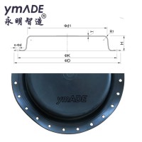 CV3000-HA-12345#调节阀橡胶波纹膜片