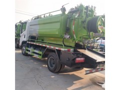 山东下水道小型疏通吸污联合车4+2高压清洗+吸污一体车报价表图2
