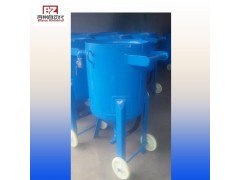 开放式喷砂罐打砂罐钢结构喷砂机图2