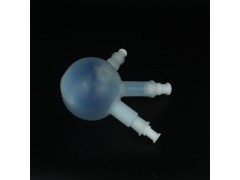 PFA烧瓶特氟龙圆底烧瓶三颈24口反应瓶1000ml图2