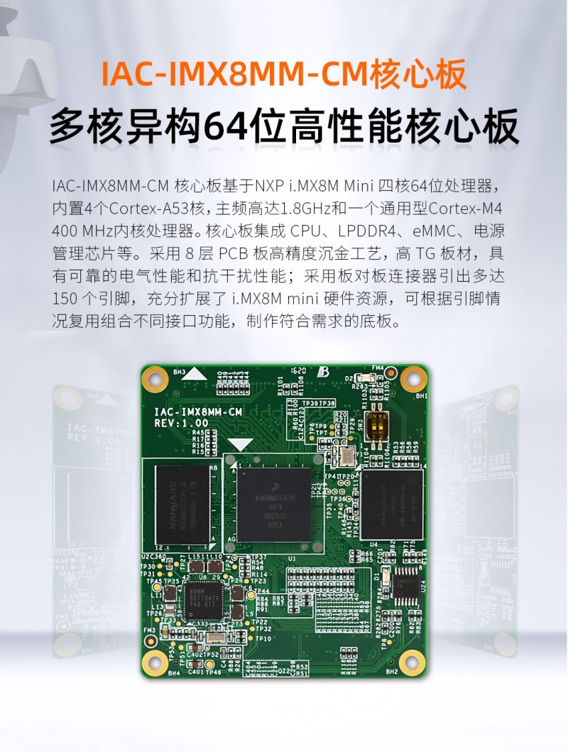启扬i.MX8M mini核心板